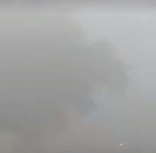 Bikana covered in fog, mist all around, watch video