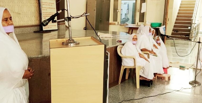 Arihantsharan of Shashanshree Chandkumari with Chauvihar Santhar