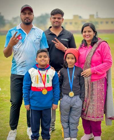 Bikaner's Vihaan wins gold in archery, Bikaner's dominance