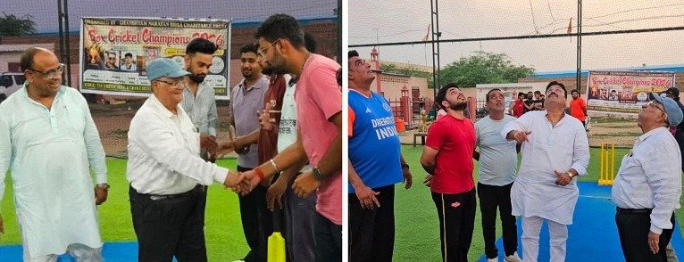 बीकानेर में बॉक्स क्रिकेट चैम्पियनशिप का आगाज, बीकानेर रॉयल्स और धुंधरधर ने अगले दौर में बनाई जगह