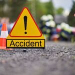 कैंपर के आगे अचानक आया आवारा पशु, वाहन पलटने से युवक की मौत