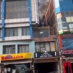 हीरालाल मॉल में लगी आग, चिमनी से उठी लपटों पर दमकल ने पाया काबू