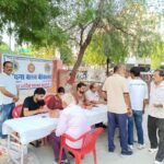लायंस क्लब बीकानेर का स्वास्थ्य सेवा अभियान, 150 लोगों की हुई शुगर और बीपी जांच